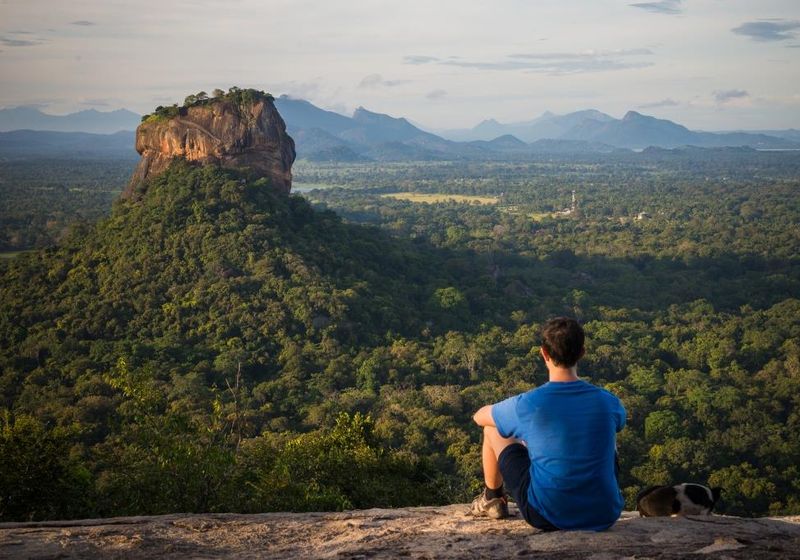 Sri Lanka Sigiriya Felsen