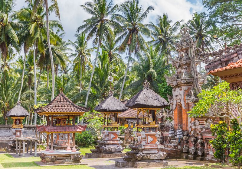 Indonesien Bali Ubud Buddhismus Tempel AdobeStock 229892832