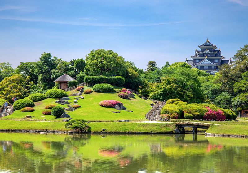 Japan Okayama Korakuen Park