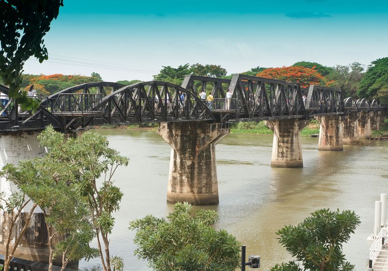 Thailand Kanchanaburi River Kwai Bridge AdobeStock 42835578