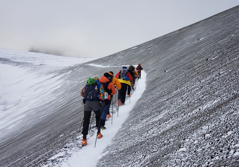 Ecuador-Cotopaxi-Hochland Trekking-eigenes Bild