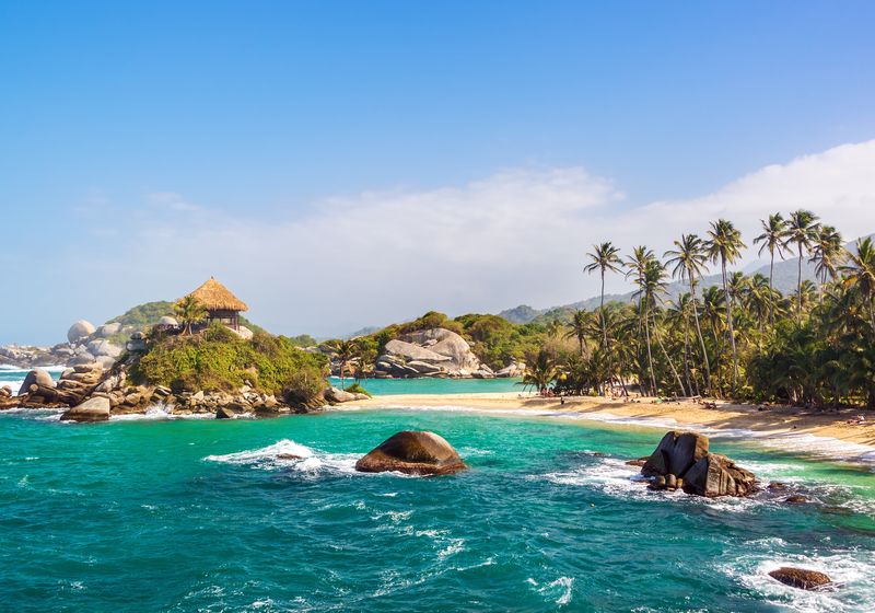 Kolumbien- Tayrona Nationalpark- Strand - istock