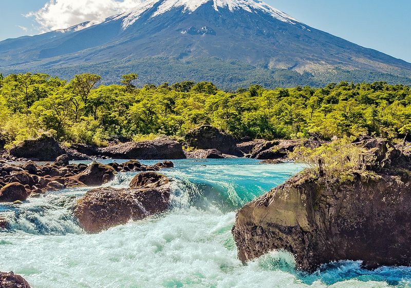 Chile- Nationalpark Vicente Pérez Rosales- Volcan Osorno- eigenes Bild- Volcan Osorno