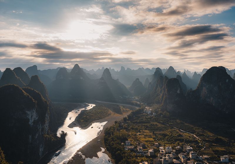 China-Rundreise-Yangshuo-Bootstour