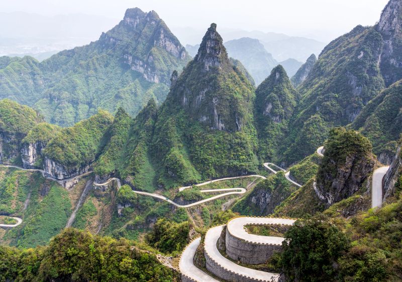China - Tianmenshan - Anzeigenbild