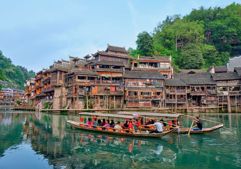 China - Fenghuang - Panoramabild