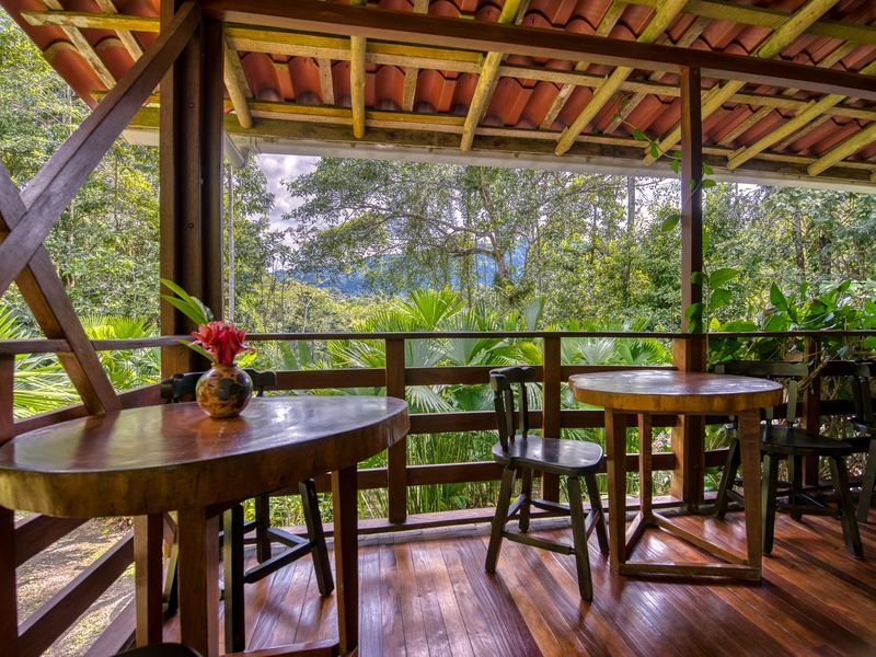 Costa Rica Selva Bananito Lodge Aussicht2
